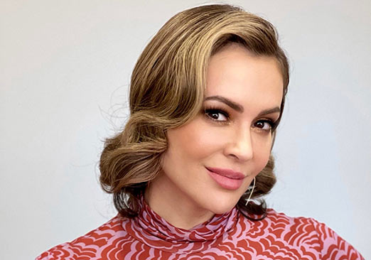 Actress Alyssa Milano 