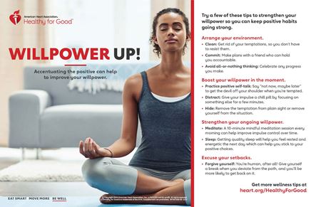 How to Boost Willpower Infographic